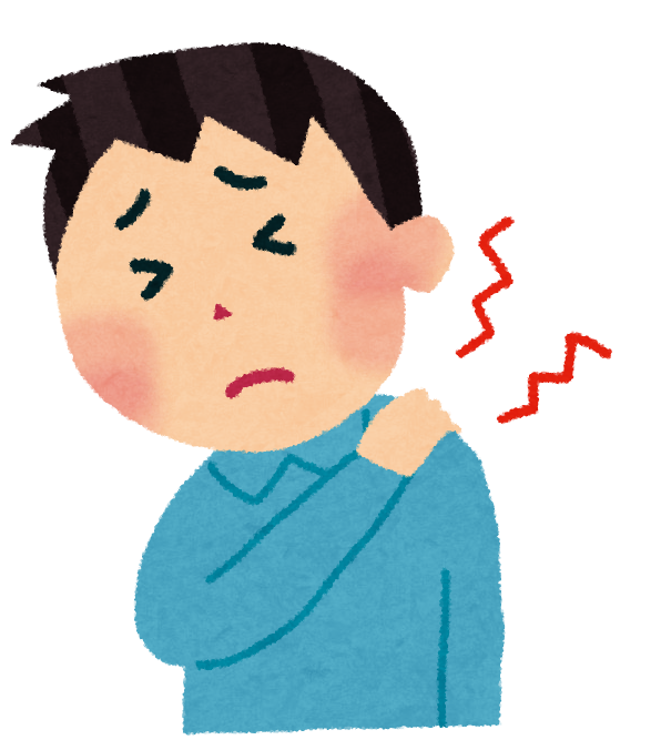肩こりのイメージイラスト